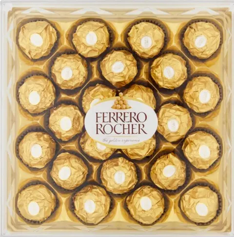 Ferrero Rocher 24-piece chocolate box gift add-on for flower bouquet, premium chocolates for special occasions