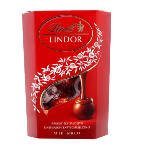 Lindt 350g chocolate gift add-on for flower bouquet, premium chocolate bar for gifting with floral arrangements