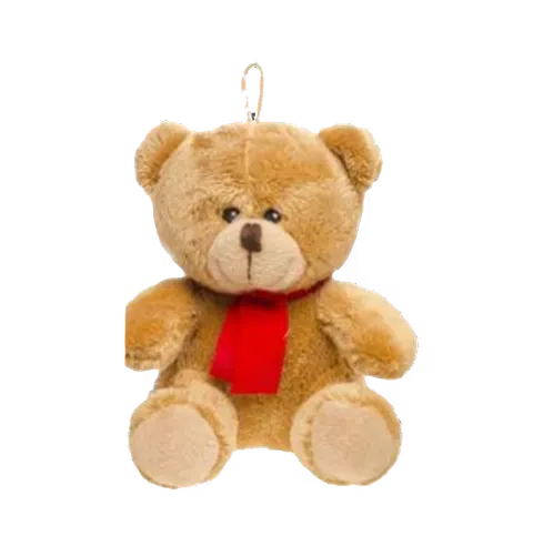 Small teddy bear gift add-on for flower bouquet, cute plush accessory for birthdays, romantic gifts, and special occasions