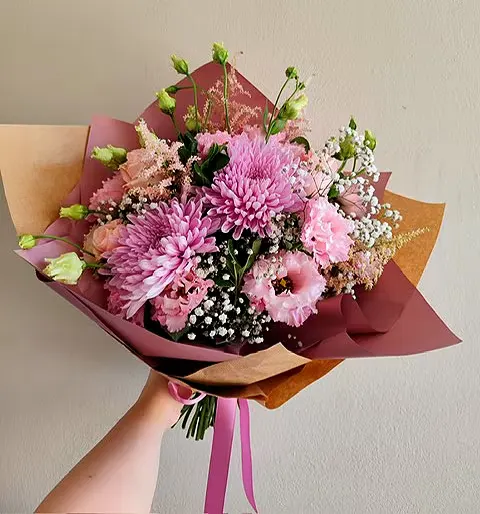 Love Promise Bouquet with elegant romantic flowers arranged for special occasions.